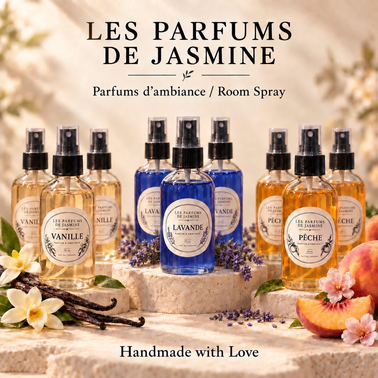 Collection de parfums d’ambiance